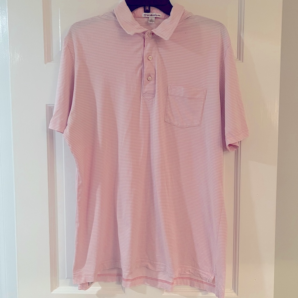 Peter Millar Men’s Pink Polo Shirt